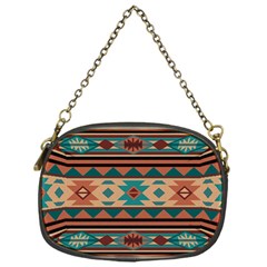 Southwest Design Turquoise And Terracotta Chain Purses (one Side)  by SouthwestDesigns