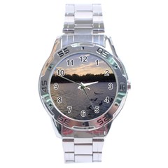 Intercoastal Seagulls 3 Stainless Steel Men s Watch