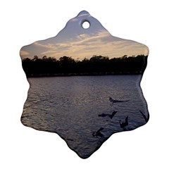 Intercoastal Seagulls 3 Ornament (snowflake) 