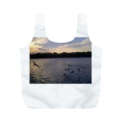 Intercoastal Seagulls 3 Full Print Recycle Bags (m) 