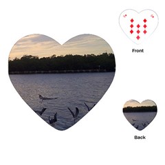 Intercoastal Seagulls 3 Playing Cards (heart) 