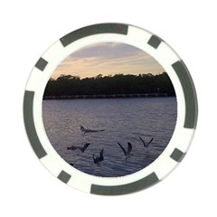 Intercoastal Seagulls 3 Poker Chip Card Guards by Jamboo