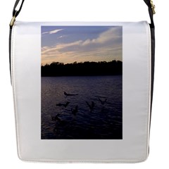 Intercoastal Seagulls 3 Flap Messenger Bag (s) by Jamboo