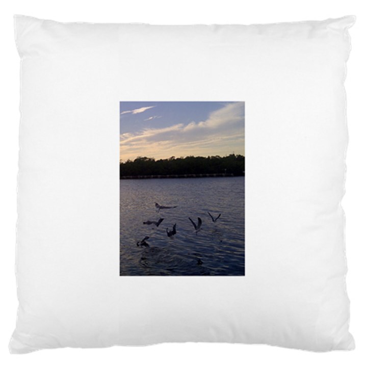 Intercoastal Seagulls 3 Standard Flano Cushion Cases (One Side) 