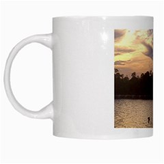 Intercoastal Seagulls 4 White Mugs