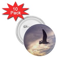 Seagull 1 1 75  Buttons (10 Pack) by Jamboo