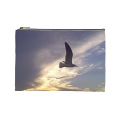 Seagull 1 Cosmetic Bag (large)  by Jamboo