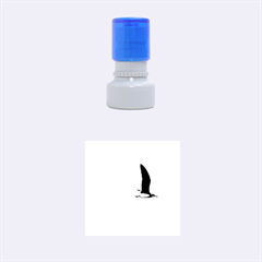 Seagull 1 Rubber Round Stamps (small) by Jamboo