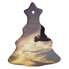 Seagull 1 Christmas Tree Ornament (2 Sides) by Jamboo