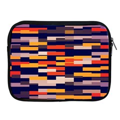 Rectangles In Retro Colors			apple Ipad 2/3/4 Zipper Case by LalyLauraFLM