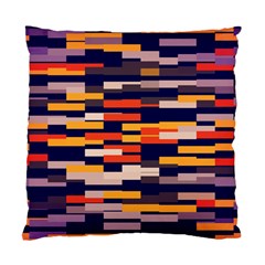 Rectangles In Retro Colors 	standard Cushion Case (two Sides) by LalyLauraFLM