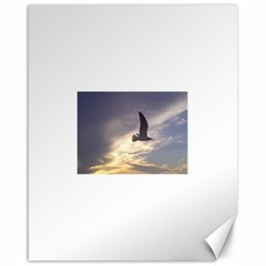 Fly Seagull Canvas 16  X 20   by Jamboo