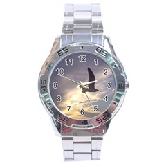 Fly Seagull Stainless Steel Men s Watch by Jamboo