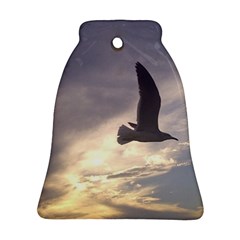 Fly Seagull Bell Ornament (2 Sides)