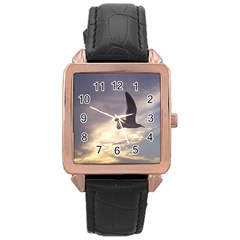 Fly Seagull Rose Gold Watches by Jamboo