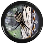 Butterfly 1 Wall Clocks (Black) Front