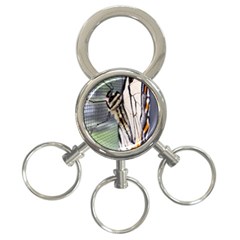 Butterfly 1 3-Ring Key Chains