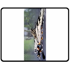 Butterfly 1 Double Sided Fleece Blanket (Medium) 