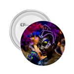 Costumed Attractive Dancer Woman at Carnival Parade of Uruguay 2.25  Buttons Front