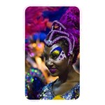 Costumed Attractive Dancer Woman at Carnival Parade of Uruguay Memory Card Reader Front