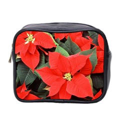 Poinsettia Mini Toiletries Bag 2-side by trendistuff