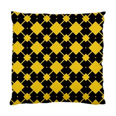 Connected Rhombus Pattern 	standard Cushion Case (two Sides) by LalyLauraFLM