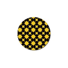 Connected Rhombus Pattern			golf Ball Marker by LalyLauraFLM