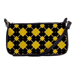 Connected Rhombus Pattern			shoulder Clutch Bag by LalyLauraFLM