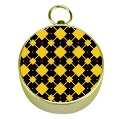 Connected Rhombus Pattern			gold Compass by LalyLauraFLM