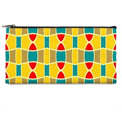 Colorful Chains Pattern 	pencil Case by LalyLauraFLM