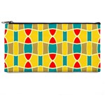 Colorful chains pattern 	Pencil Case Front