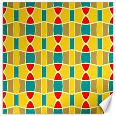 Colorful Chains Pattern			canvas 20  X 20  by LalyLauraFLM