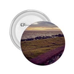 Playa Verde Coast In Montevideo Uruguay 2 25  Buttons by dflcprints