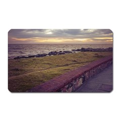 Playa Verde Coast In Montevideo Uruguay Magnet (rectangular) by dflcprints