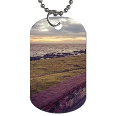 Playa Verde Coast In Montevideo Uruguay Dog Tag (one Side) by dflcprints