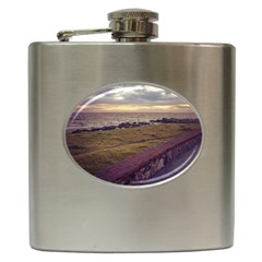 Playa Verde Coast In Montevideo Uruguay Hip Flask (6 Oz) by dflcprints