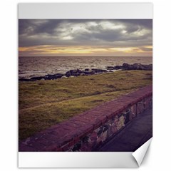 Playa Verde Coast In Montevideo Uruguay Canvas 16  X 20   by dflcprints