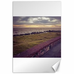 Playa Verde Coast In Montevideo Uruguay Canvas 20  X 30   by dflcprints