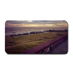 Playa Verde Coast In Montevideo Uruguay Medium Bar Mats by dflcprints