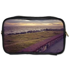 Playa Verde Coast In Montevideo Uruguay Toiletries Bags by dflcprints