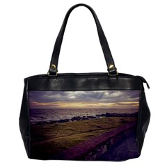 Playa Verde Coast In Montevideo Uruguay Office Handbags by dflcprints