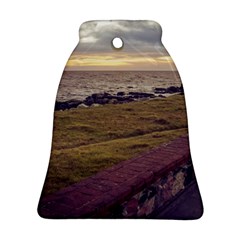 Playa Verde Coast In Montevideo Uruguay Bell Ornament (2 Sides) by dflcprints