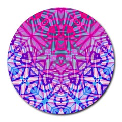 Ethnic Tribal Pattern G327 Round Mousepads by MedusArt