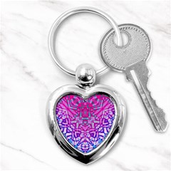 Ethnic Tribal Pattern G327 Key Chains (heart)  by MedusArt