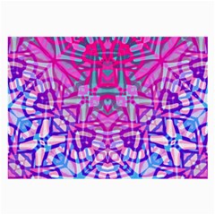 Ethnic Tribal Pattern G327 Large Glasses Cloth by MedusArt