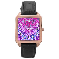 Ethnic Tribal Pattern G327 Rose Gold Watches by MedusArt