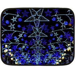 Christmas Stars Double Sided Fleece Blanket (mini)  by trendistuff