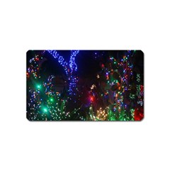 Christmas Lights 2 Magnet (name Card) by trendistuff