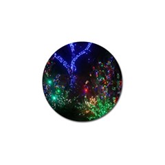 Christmas Lights 2 Golf Ball Marker (4 Pack) by trendistuff