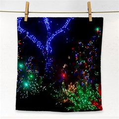 Christmas Lights 2 Face Towel by trendistuff